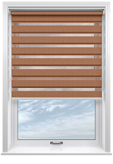 Magnum, Light Brown - Twist&Fit Day and Night Blind